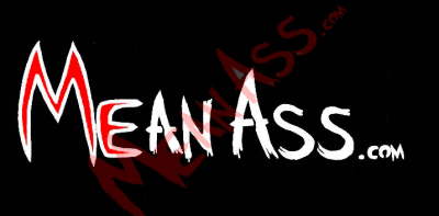 MeanAss - White Sticker