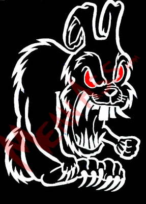Rabbit - White Sticker